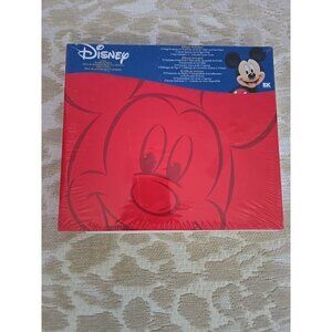 Disney Memories Mickey Mouse Scrapbook Album Red New Sealed 8x8 Pages